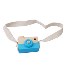 Cute Wooden Toy Camera Baby Kids Hanging Camera Photography Prop Decoration Children Educational Toy Birthday Christmas Gifts - giftsboxes