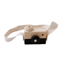 Cute Wooden Toy Camera Baby Kids Hanging Camera Photography Prop Decoration Children Educational Toy Birthday Christmas Gifts - giftsboxes